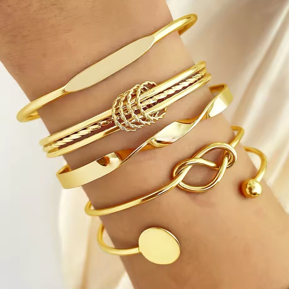 Gold Filled Bracelet Set